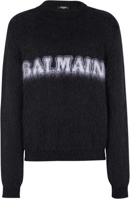 Retro Jumper In Brushed Mohair