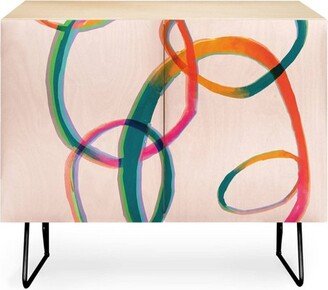 ThirtyOne Illustrations Love and Aberration Black Legged Credenza