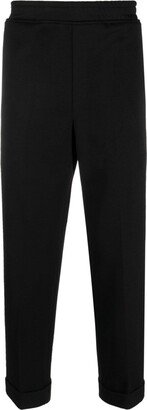 Straight-Leg Tailored Trousers-AJ