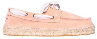 Lace-Up Espadrille Loafers