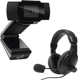 Pro Hd Video Webcam with Headset