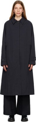 Navy Holin Trench Coat