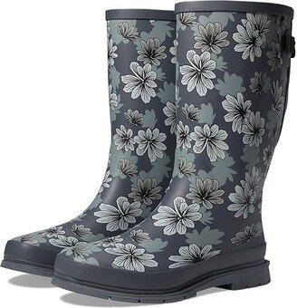 Waterproof Vari-Fit Tall Rain Boots (Wild Blossoms) Women's Rain Boots