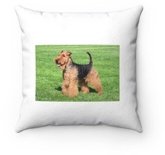 Typical Welsh Terrier Pillow - Throw Custom Cover Gift Idea Room Decor