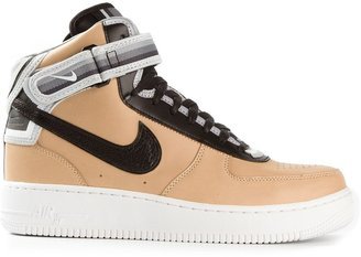 x Riccardo Tisci Air Force 1 Mid SP Tan sneakers