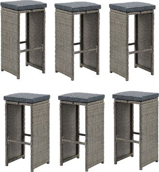 Asti All-Weather Wicker Set of Six 30