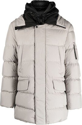 Davide padded hooded coat