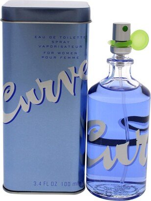 Curve For Women 3.4 oz EDT Spray