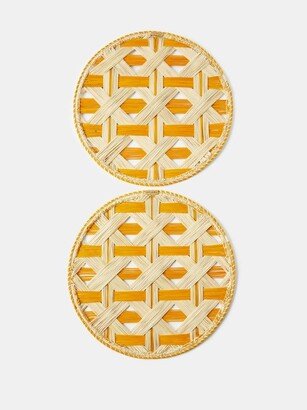 Set Of Two Napoli Iraca Placemats