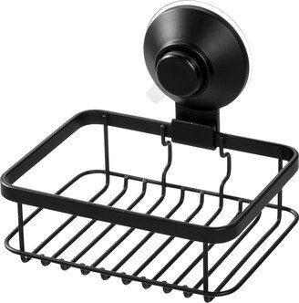 iDESIGN Everett Push-Lock Soap Dish Matte Black