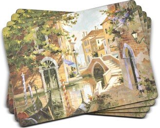 Venetian Scenes Placemats, Set of 4