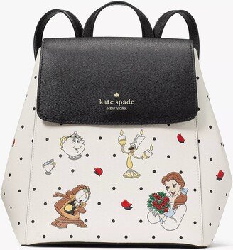 Disney X New York Beauty And The Beast Flap Backpack