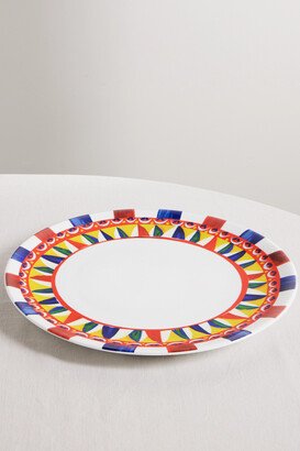 Painted Porcelain Charger Plate - Multi