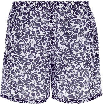 Allover Floral Printed Swim Shorts