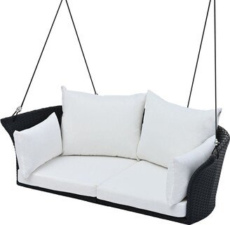 IGEMAN 51.9 2-Person Swing Chair with Back Cushions & Seat Cushion