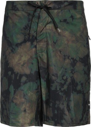 Beach Shorts And Pants Military Green