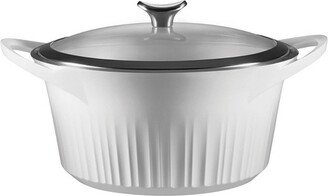 5.5qt QuickHeat Dutch Oven - French White