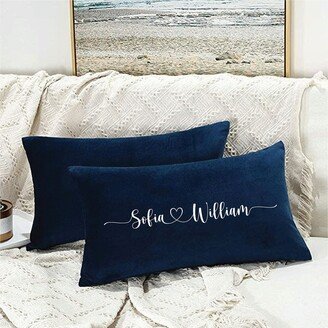 Custom Pillow Covers, Personalize Case, Couple Pillowcase, Gift For Her, Love Pillow, Name Personalized Cushion Cover