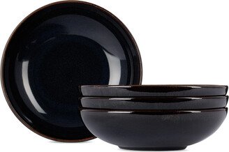 Jars Céramistes Navy Tourron Pasta Bowl Set, 4 pcs