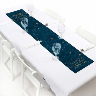Big Dot Of Happiness Twinkle Twinkle Little Star - Petite Party Paper Table Runner - 12 x 60 inches