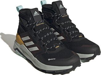 adidas Outdoor Terrex Trailmaker Mid GTX(r) (Core Black/Wonder Silver/Semi Flash Aqua) Men's Shoes