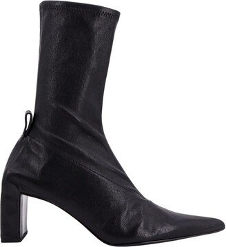 Pointed-Toe Ankle Boots-AB