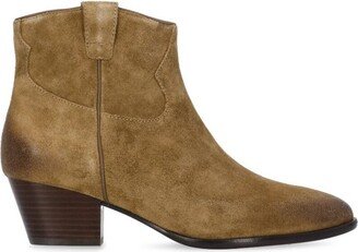 Houston Pointed-Toe Ankle Boots-AA