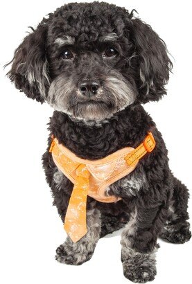 'Bonatied' Reversible and Adjustable Dog Harness with Neck Tie