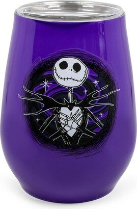 The Nightmare Before Christmas Silver Buffalo Nightmare Before Christmas Jack Skellington Stainless Steel Tumbler | 10 Ounces