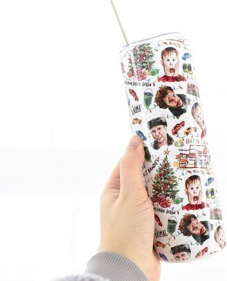 Home Alone Tumbler, Christmas, Christmas Gift For Teacher, Funny