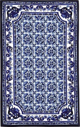 Blu Mediterraneo beach towel