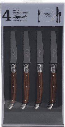 TJMAXX 4Pk Stainless Steel Laguiole Steak Knife Set-AB