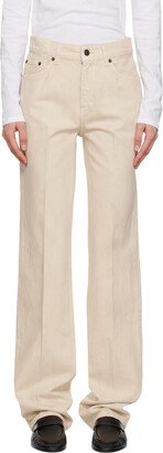 Beige Carlton Jeans