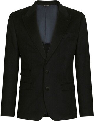 Single-Breasted Cashmere Blazer