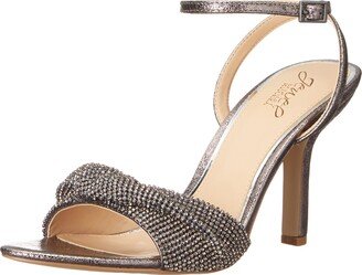 April Metallic Mesh Stiletto