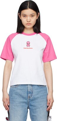 Pink & White Wirdo T-Shirt