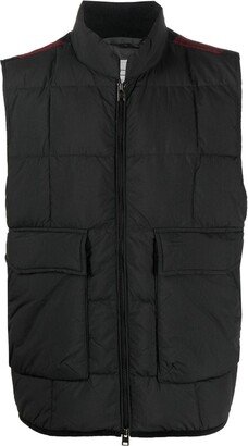 Feather-Down Quilted Vest