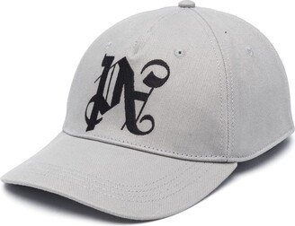 Embroidered-Monogram Baseball Cap