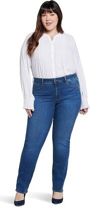 Plus Size Marilyn Straight in Presidio (Presidio) Women's Jeans