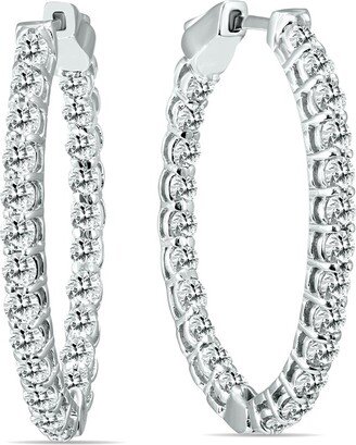 Monary 14K 2.95 Ct. Tw. Diamond Earrings