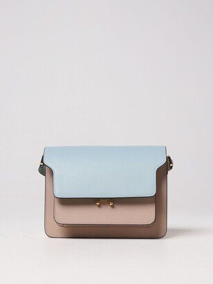 Trunk bag in saffiano leather