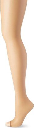 Women's Lasting Sheer Control Top Toeless Pantyhose (Natural) Hose