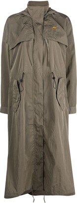 Water-Repellent Long Coat