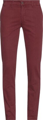 PIIZONE Pants Burgundy