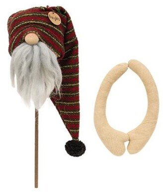 Bingles the Gnome Tree Hugger - 18 high by 6 in diameter.