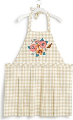 Women's Cotton Apron Peach Blossom Picnic