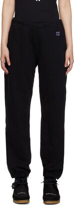 Black Zip Vent Lounge Pants