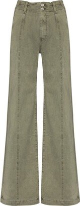 Brooklyn wide-leg trousers