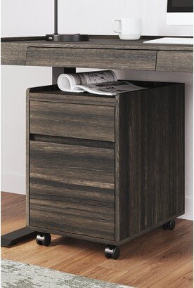 Zendex Brown/Beige File Cabinet