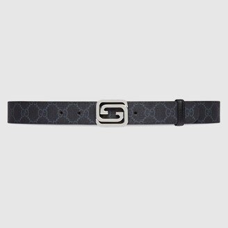 Reversible belt with squared Interlocking G